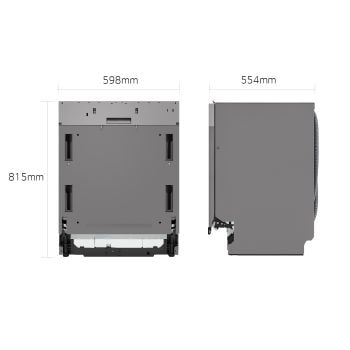 Dimensioni lavastoviglie DB375TXSW